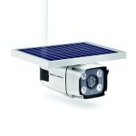 4G SIM Card Wireless Solar IP Camera 1080P Solar Powered Camera