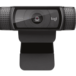 C920 HD Pro Webcam Full HD 1080p video calls with stereo audio