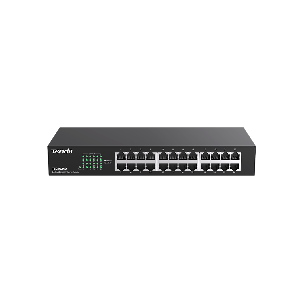 20240123144208_9590 TEG1024D 24-Port Gigabit Ethernet Tenda Switch - Image 1