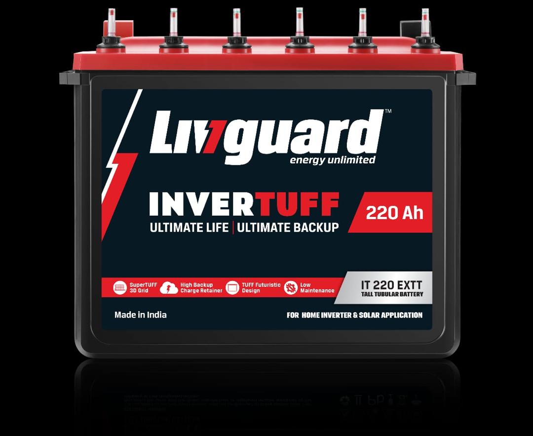 Livgurd Invertuff Tall Tubular Battery Livguard InverTuff Tall Tubular Battery 220AH - Image 1